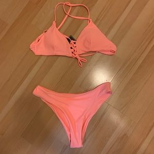 Pink/Coral Bikini